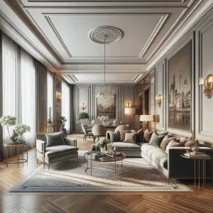 Eleganckie wykończenia mieszkań